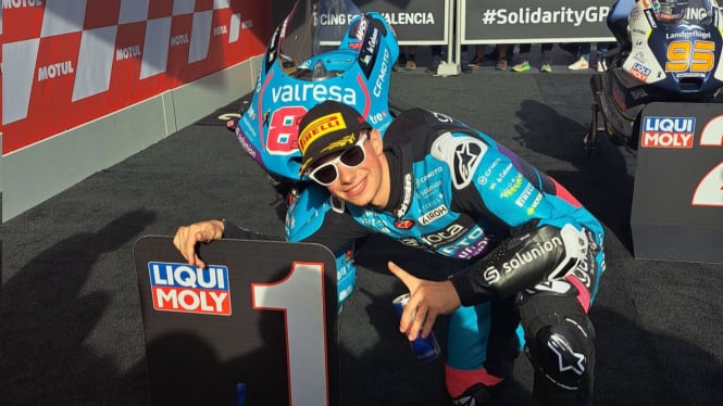 David Alonso juara dunia Moto3