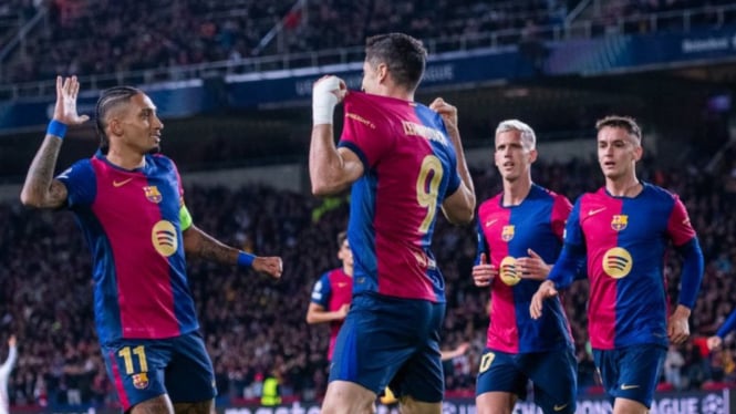 Barcelona 3-0 Brest, November 2024