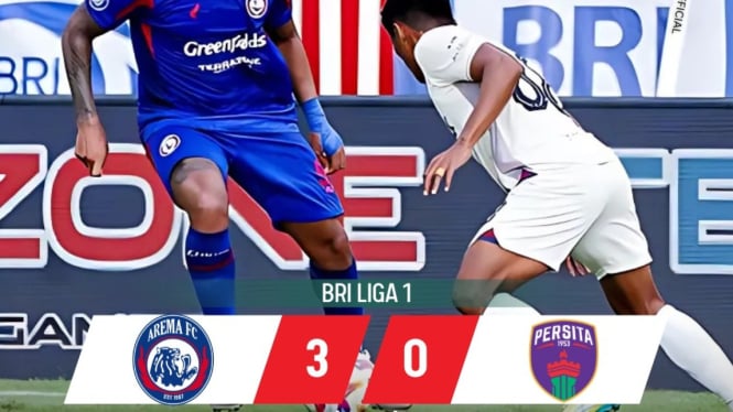 Arema FC vs Persita Tanggerang