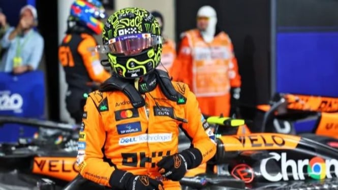 Lando Norris pole position GP Abu Dhabi 2024