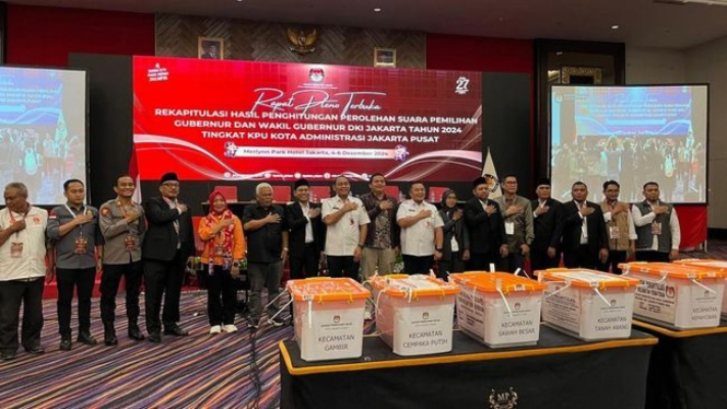 KPU Jakarta Resmi Tetapkan Putusan