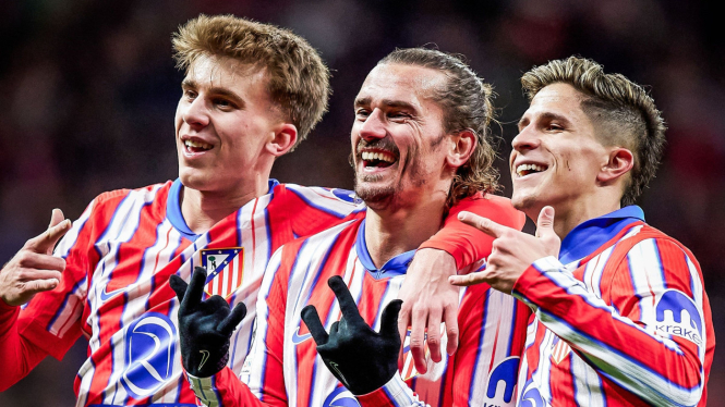 Atletico Madrid players
