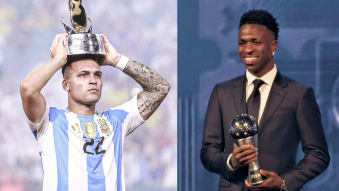 Lautaro Martinez dan Vinicius Junior