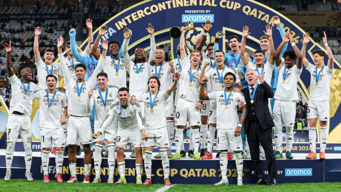 Real Madrid juara Piala Interkontinental FIFA 2024