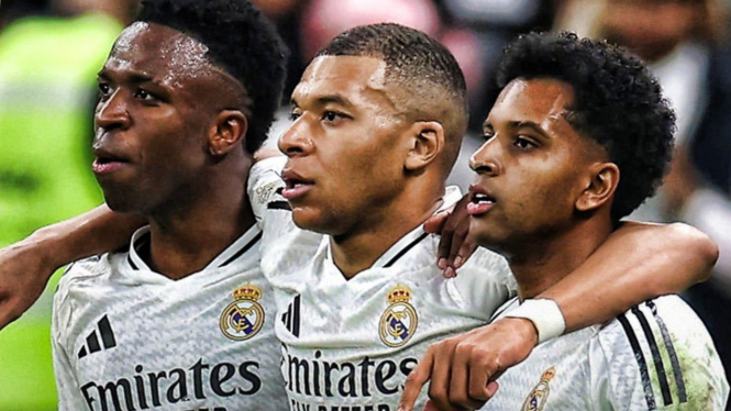 Vinícius Junior, Kylian Mbappe, Rodrygo, Real Madrid