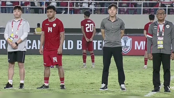 Shin Tae-yong usai Indonesia kalah vs Filipina, Piala AFF 2024