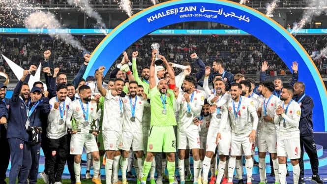 Bahrain juara Piala Teluk 2024-2025