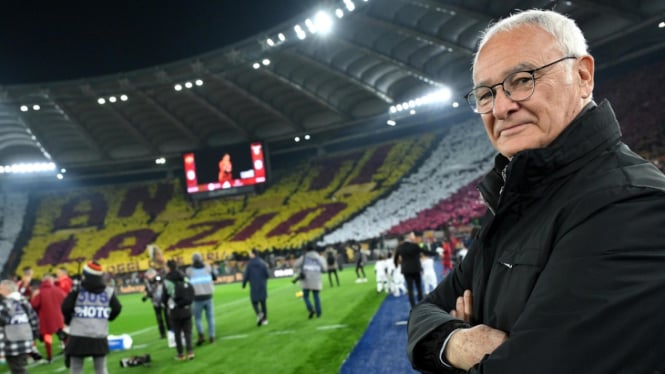 Claudio Ranieri menang terus di Derby Della Capitale