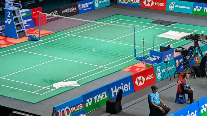 Axiata Arena bocor pada Malaysia Open 2025