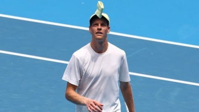 Jannik Sinner juara bertahan Australian Open