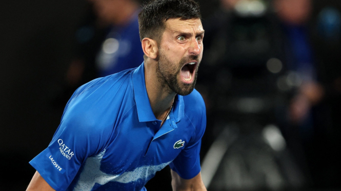 Novak Djokovic tembus semifinal Australian Open 2025