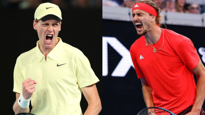 Sinner vs Zverev final Australian Open 2025