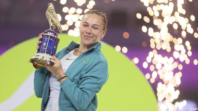 Hasil Final WTA 1000 Qatar Open Kejutan Amanda Anisimova Menjadi Juara