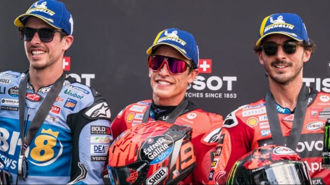 podium juara sprint race MotoGP Thailand