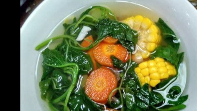 sayur bayam