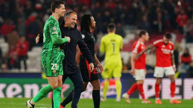 Szczesny pahlawan utama kemenangan Barcelona di kandang Benfica