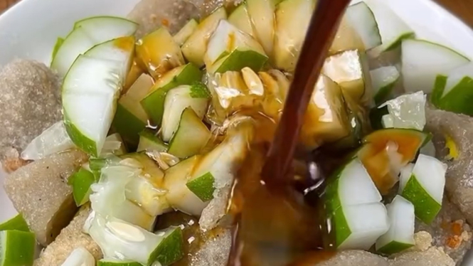 Pempek nasi