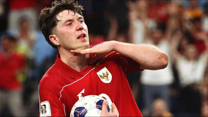 Ole Romeny striker haus gol timnas Indonesia