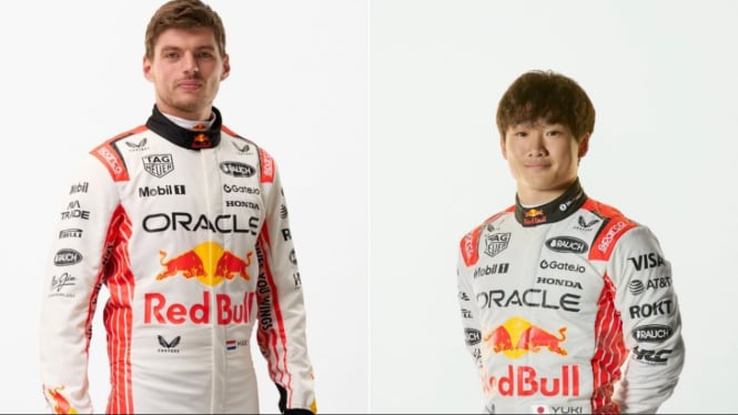 Max Verstappen dan Yuki Tsunoda, Red Bull Racing