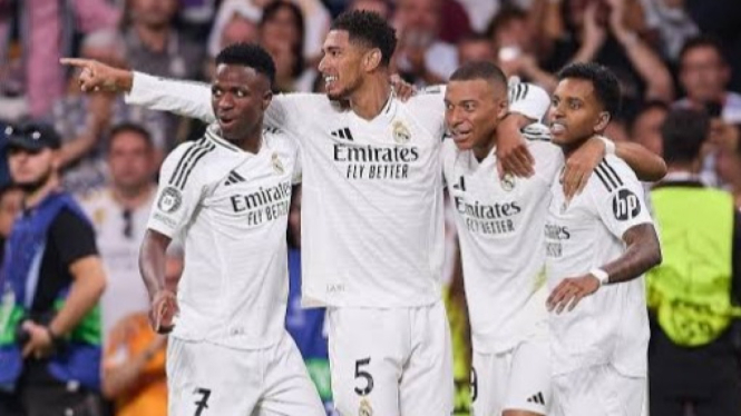 Vinicius Jr, Bellingham, Mbappe, Rodrygo - Real Madrid