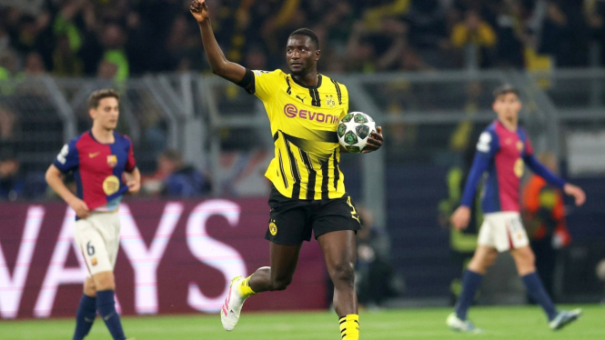 Dortmund 3-1 Barcelona, Liga Champions April 2025