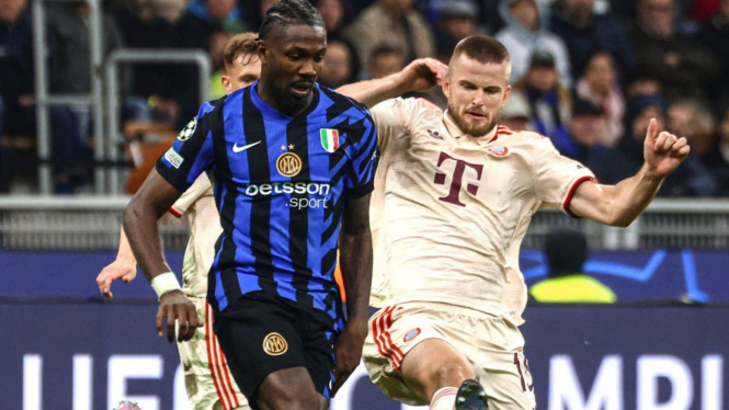 Inter Milan 2-2 Bayern, Liga Champions April 2025