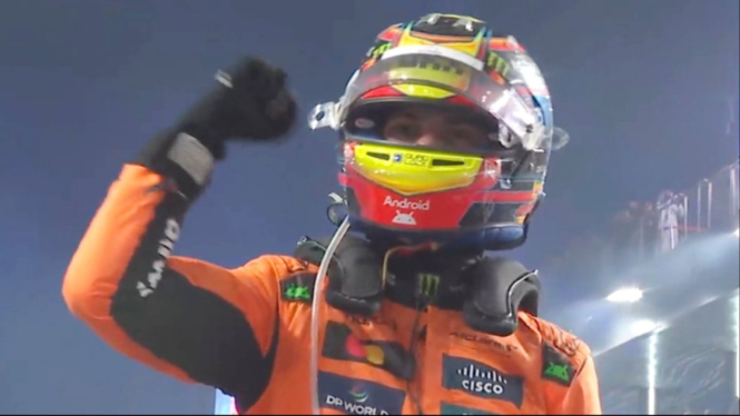 Oscar Piastri McLaren juara GP Arab Saudi 2025