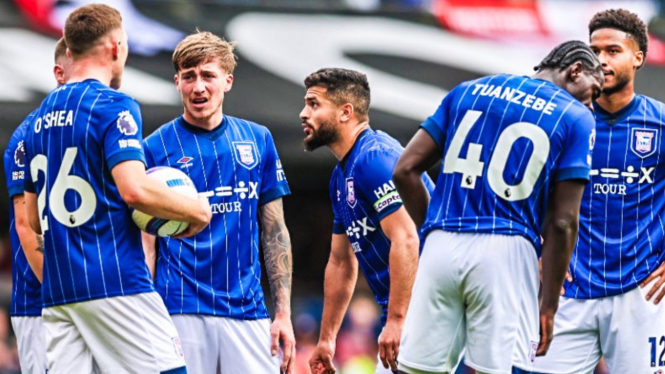 Ipswich Town degradasi dari English Premier League