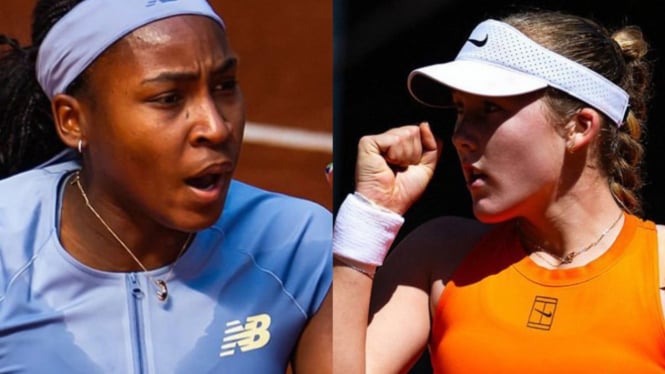 Coco Gauff meet Mirra Andreeva
