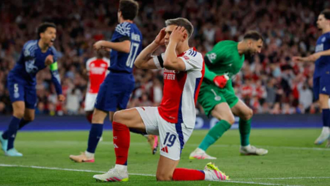 Arsenal 0-1 PSG, Liga Champions April 2025