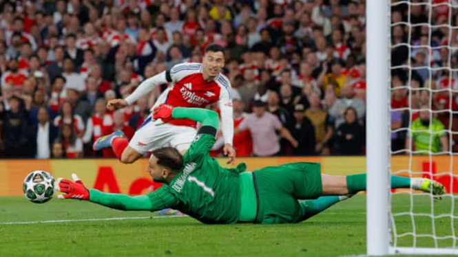 Arsenal 0-1 PSG, Liga Champions April 2025