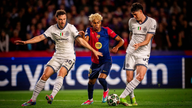 Barcelona 3-3 Inter Milan, April 2025