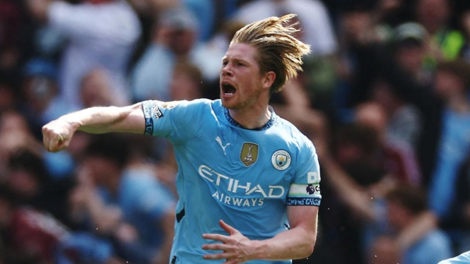 Kevin De Bruyne final terakhir bersama Manchester City