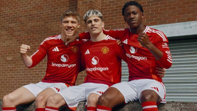 Rasmus Hojlund, Kobbie Mainoo, dan Alejandro Garnacho