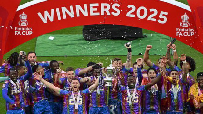 Crystal Palace juara Piala FA 2024-2025