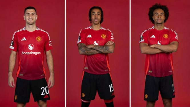 Diogo Dalot, Leny Yoro dan Joshua Zirkzee