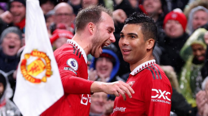 Casemiro dan Eriksen