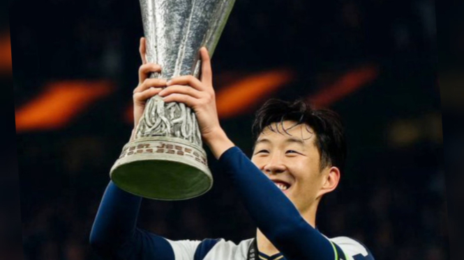 Liga Europa gelar juara pertama Son Heung-Min buat Spurs