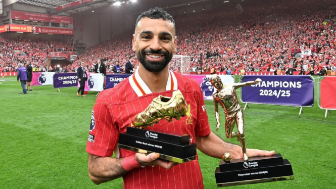 Mohamed Salah pencetak gol dan assist terbanyak EPL