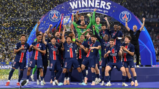 PSG Juara Liga Champions