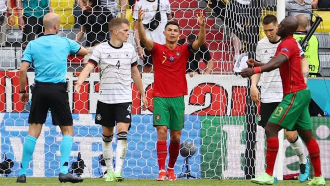 Jerman vs Portugal, Euro 2021