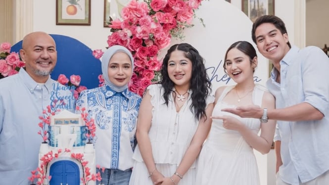 Keluarga Syifa Hadju dan El Rumi