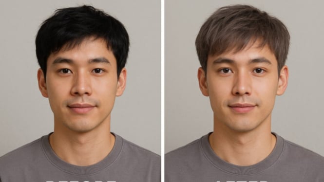 Ganti Warna Rambut