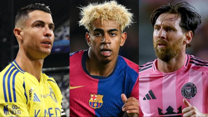 Yamal, Ronaldo dan Messi