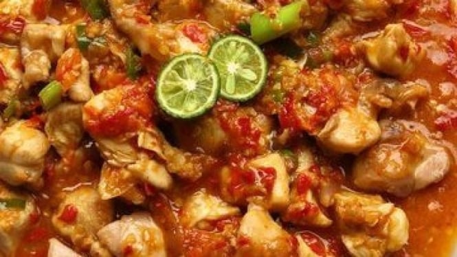 oseng ayam bumbu taichan