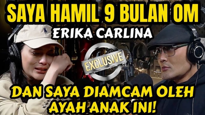 Erika Carlina yang Hamil Diluar Nikah
