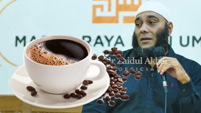 dr. Zaidul Akbar menjelaskan manfaat minum kopi.