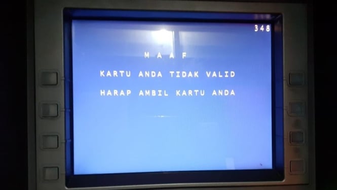kartu atm di blokir