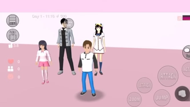 Tips Membuat Drama Keren di Sakura School Simulator.