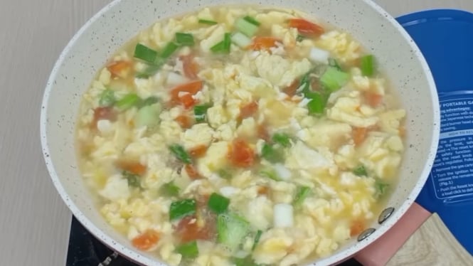 Resep Sup Telur Simpel ala Resto.
